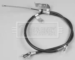 BORG & BECK bkb3765 -  Трос, стояночная тормозная система